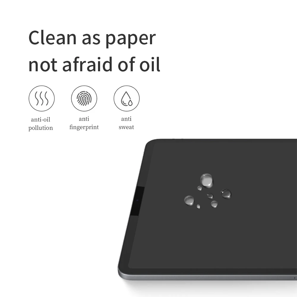 Фото Защитная пленка для экрана Wsken Матовая Антибликовая из ПЭТ Apple iPad 9 7 Pro Air 1 2 3 10 5 11 Защитная пленка для экрана Wsken Матовая Антибликовая из ПЭТ Apple iPad 9 7 Pro Air 1 2 3 10 5 11