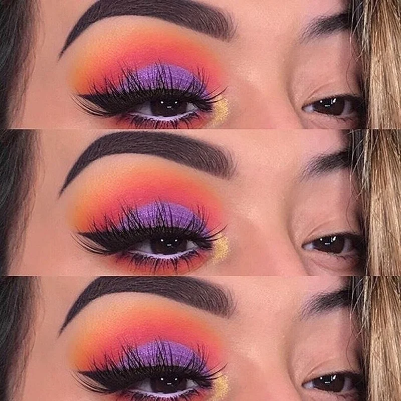 5/20 пар Накладные ресницы мягкие натуральные густые 3D многослойной имитация