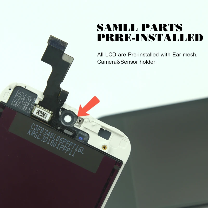 Белый и черный AAAAA новый бренд для iPhone 4S/5/5c/5s/se/6 ЖК-дисплей с сенсорным экраном