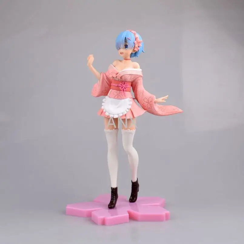 

23CM Rem Figure PVC Action Anime Collectible Doll Model Toy Gift For Children Re:Life in a different world from zero