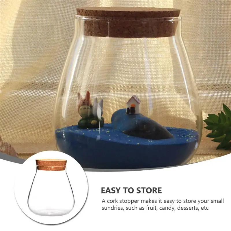 

1Pc Creative Micro Landscape Vase Clear Bubble Bowl Plant Terrarium DIY Crafts