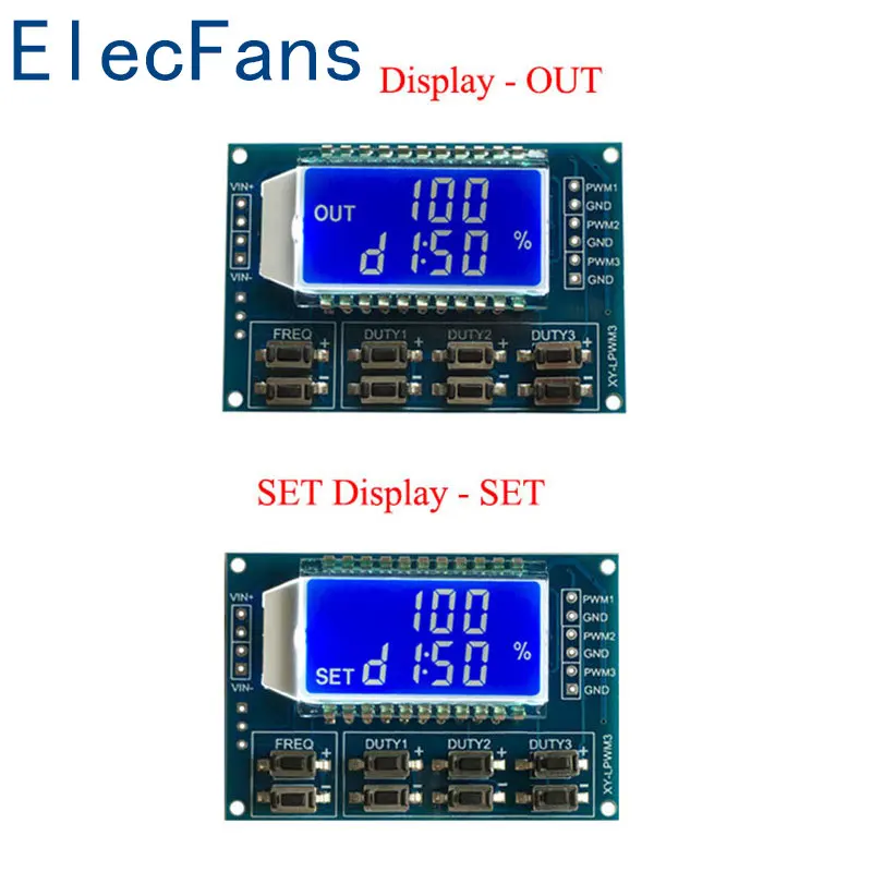 1Hz 150 кГц 3 сторонний выход сигнала Генератор PWM модуль частота импульсов рабочий