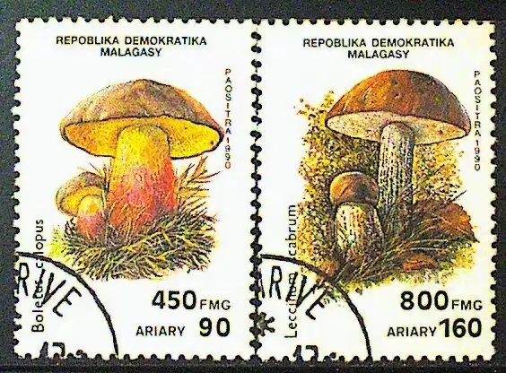 2 шт. почтовая коллекция малагаса | Дом и сад