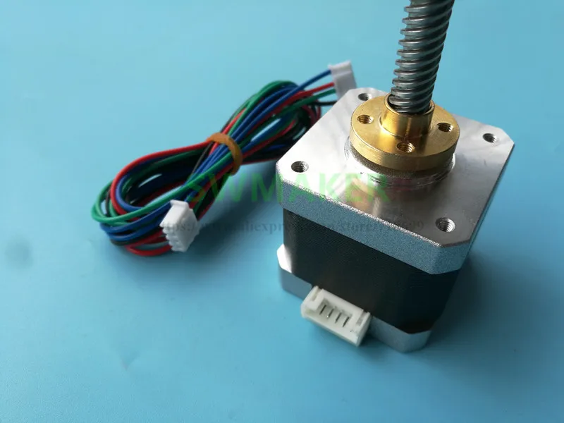 

ultimaker 2 Go-master 180 mm Z-Motor with Trapezoidal Lead ScrewTR 8*8(P2) for DIY ultimaker 2 GO 3D printer stepper motor