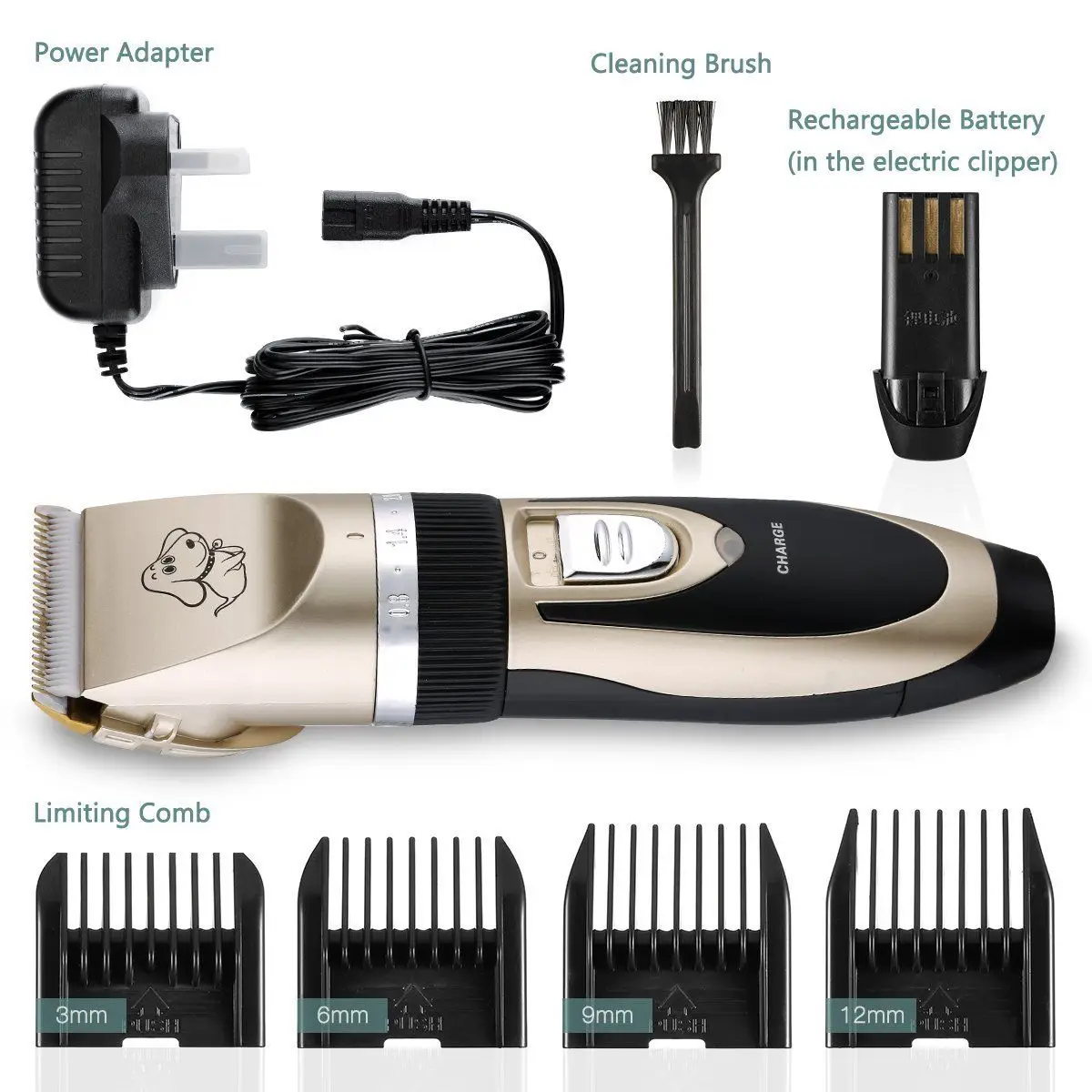 Электрическая бритва для волос домашних животных машинка стрижки триммер собак