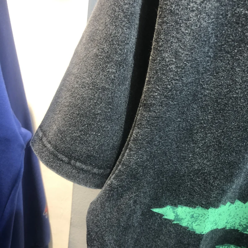 

Summer Style Leaf Printing T shirt Men Women High Quality Washed Top Tees T-shirts harajuku clothing