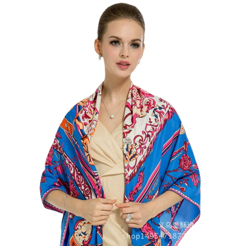 

130x130 см мягкая Роскошная шаль шарфы Пляжная накидка банданы хиджаб шарф платок красивый