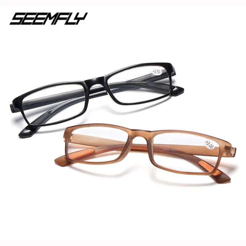 

Seemfly Ultralight Men Women Reading Glasses Classic Anti-fatigue Presbyopic Eyeglasses Diopter +1.0 +1.5 +2.0 +2.5 +3.5 +4.0