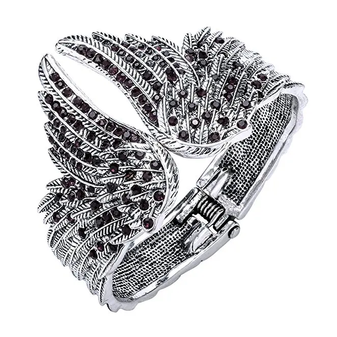 Женский Браслет-манжета с кристаллами |