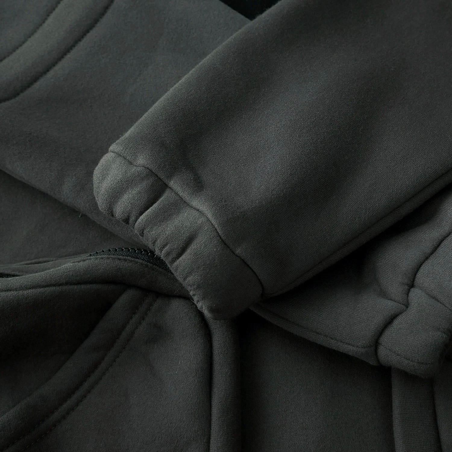 Aelfric Eden хип хоп пэтчворк на молнии с карманами Толстые мужские толстовки осень 2019