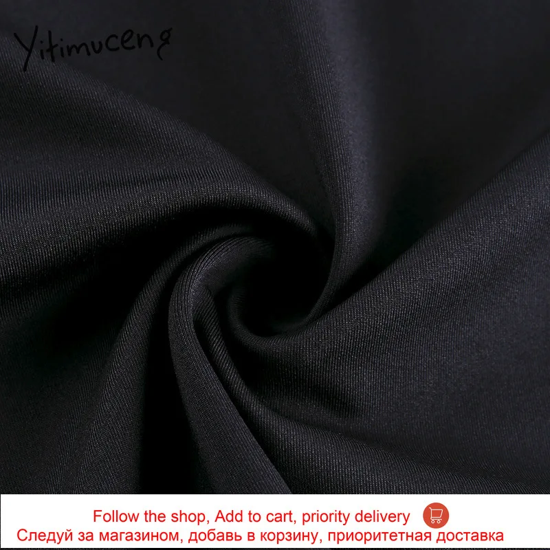 

Yitimuceng Vintage Sexy Dress Solid Spliced Pencil V-Neck Elastic Waist Red Partty Club Summer 2021 Dresses Short Regular New