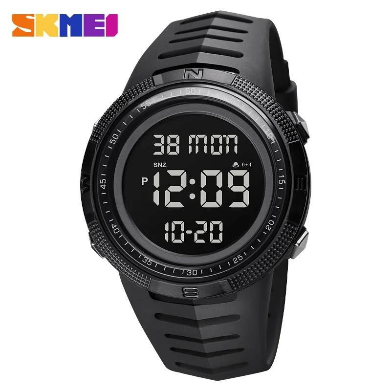 

SKMEI 5Bar Waterproof Male Clock Chrono Count Down Calendar Sport Watches LED Display Men Digital Watch Relogio Masculino 1632