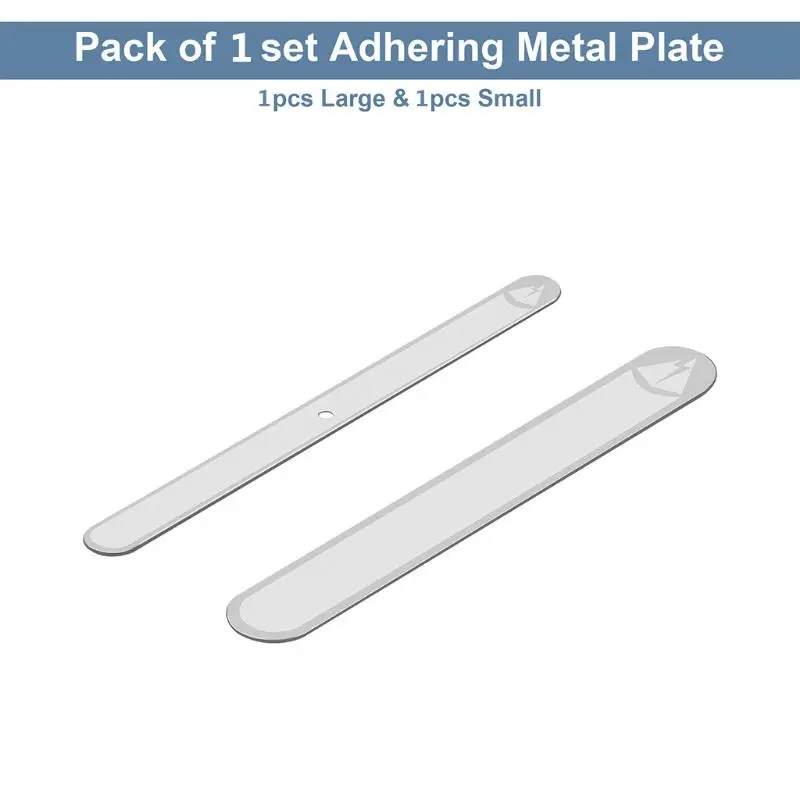 1 комплект клеящийся Магнитный металлическая пластина Стикеры для ручек крышка с