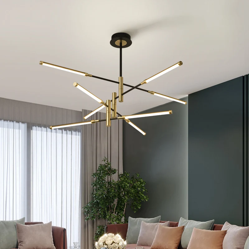 Люстра в скандинавском стиле для гостиной простой современный стиль домашний