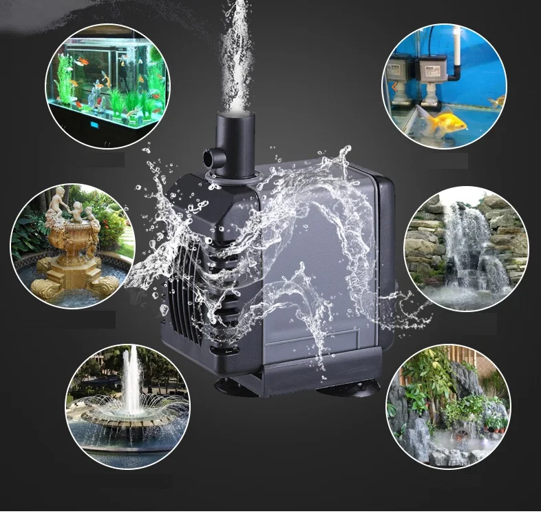 

Submersible pump filter 304s fish tank at305 silent 306 oxygenation household small integrated circulating frequency conversion