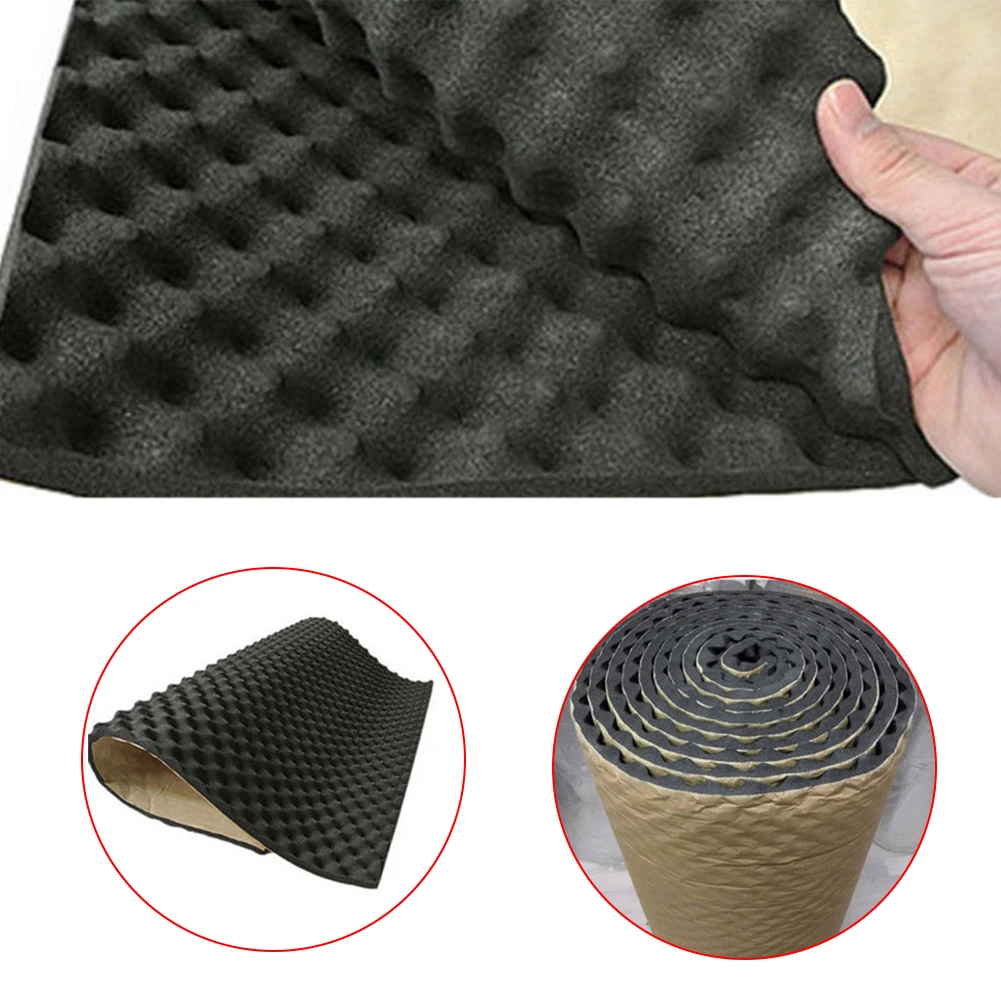

50*100cm Car Sound Deadener Mat Insulation Acoustic Dampening Foam Subwoofer Mat autos Accessories Closed Cell Foam