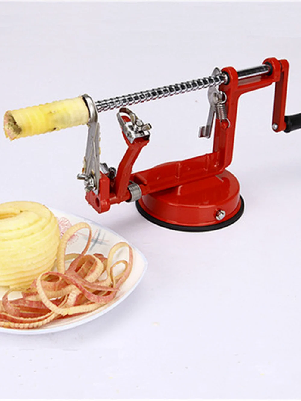 

3 in 1 Steel Fruit Potato Apple Machine Peeler Corer Slicer Cutter Bar Home Hand-cranked Clipping