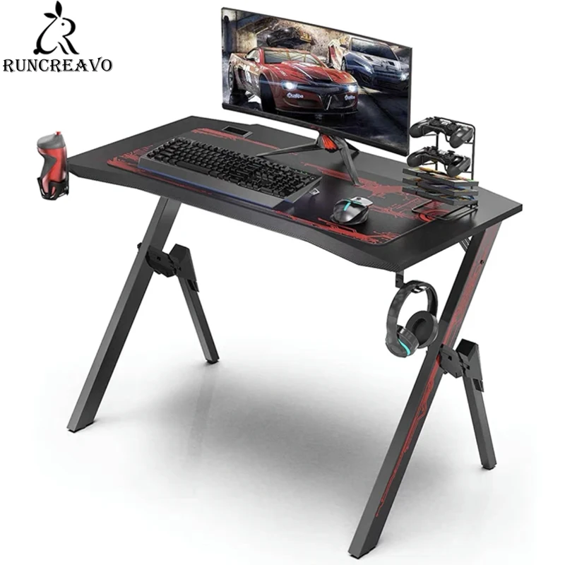 

Luxury Computer Desktop Table Home Bedroom Table Student Dormitory Writing Study Desk Gaming Table Anchor Live Computer Desk