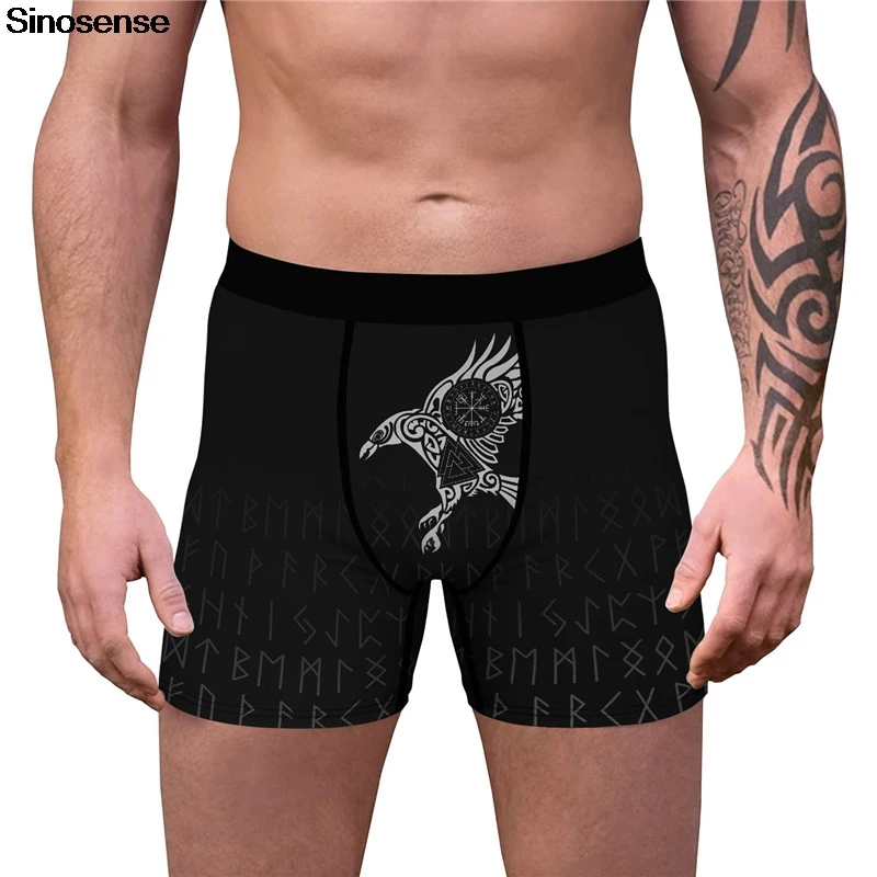 Для мужчин нижнее белье для мальчиков трусы боксеры с изображением мужские шорты