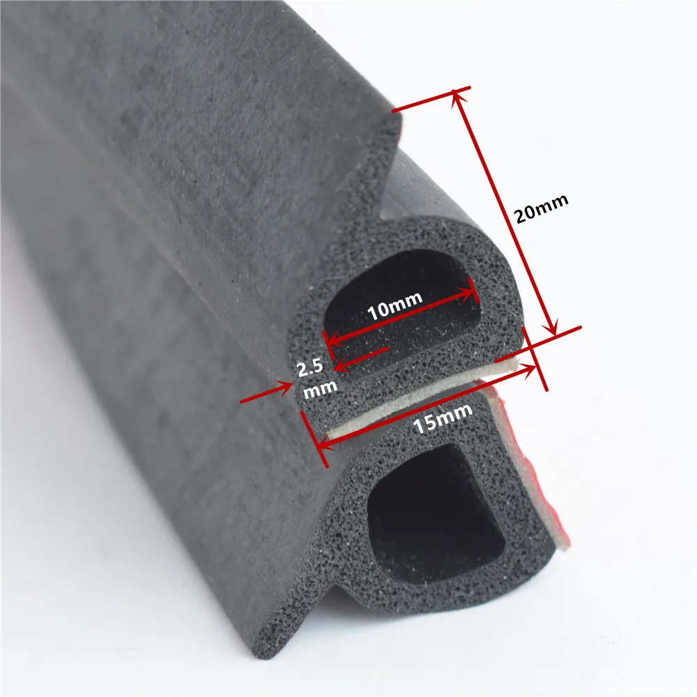 Уплотнитель для автомобильной двери 1 м|Шпатлевки клеи и герметики| |