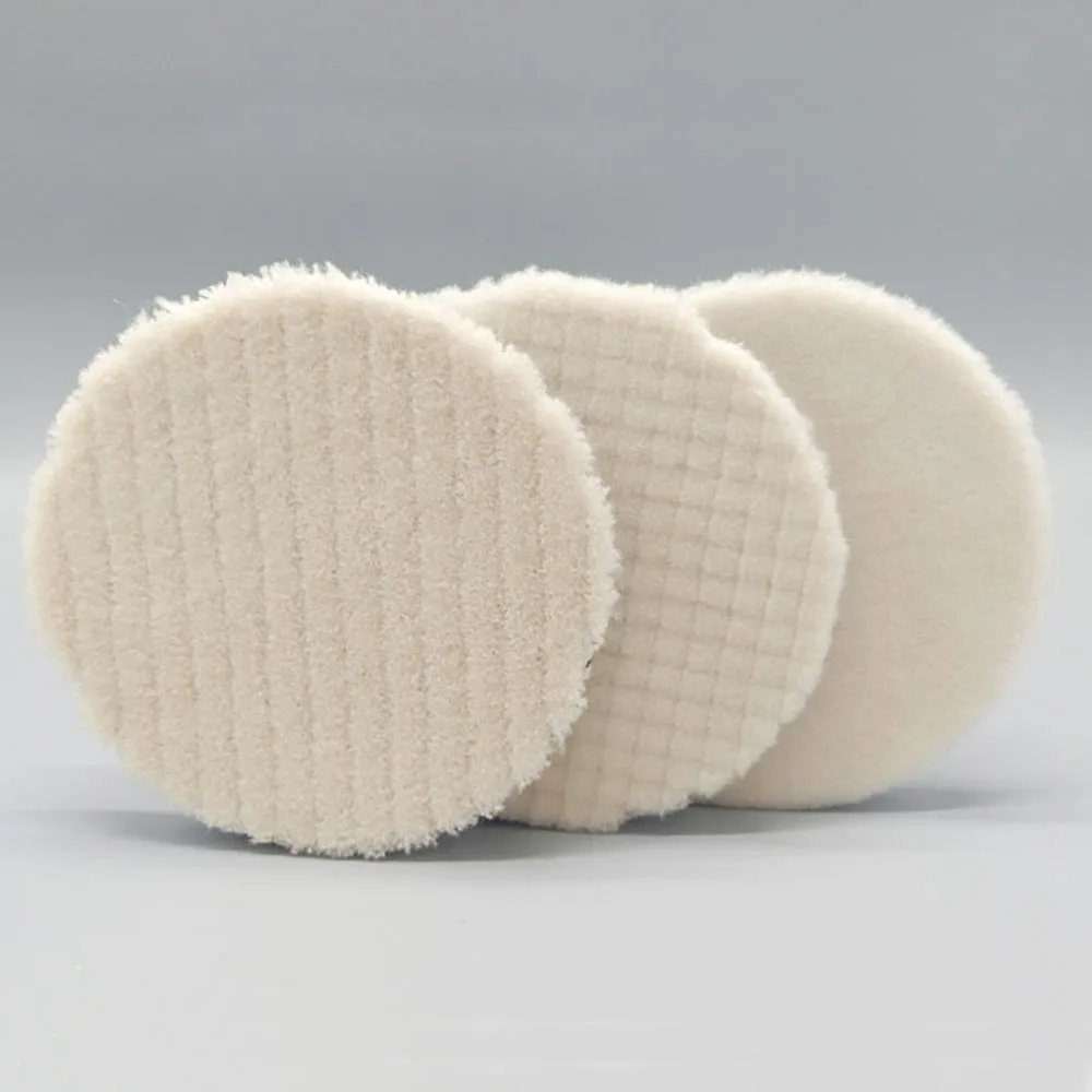 

5 Inch Japan Wool Polishing Pad For Car Polisher Pad Kits Wool Finish Polishing Pad