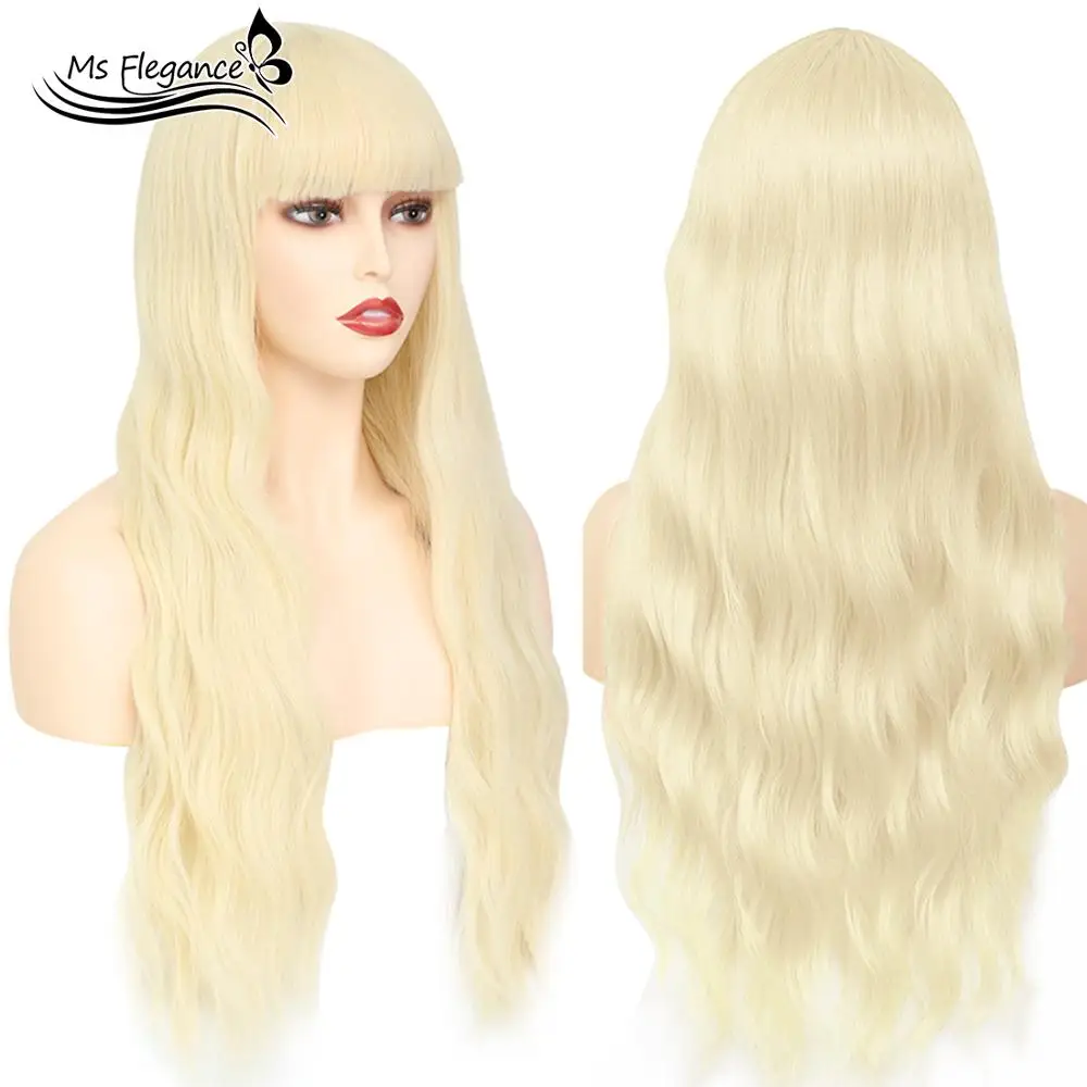 Женский длинный синтетический парик MS Red Wig из термостойкого волокна для косплея
