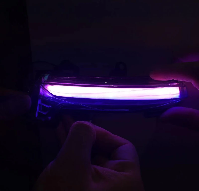 Динамический мигалка Светодиодный светильник сигнала поворота для VW SKODA OCTAVIA T-ROC