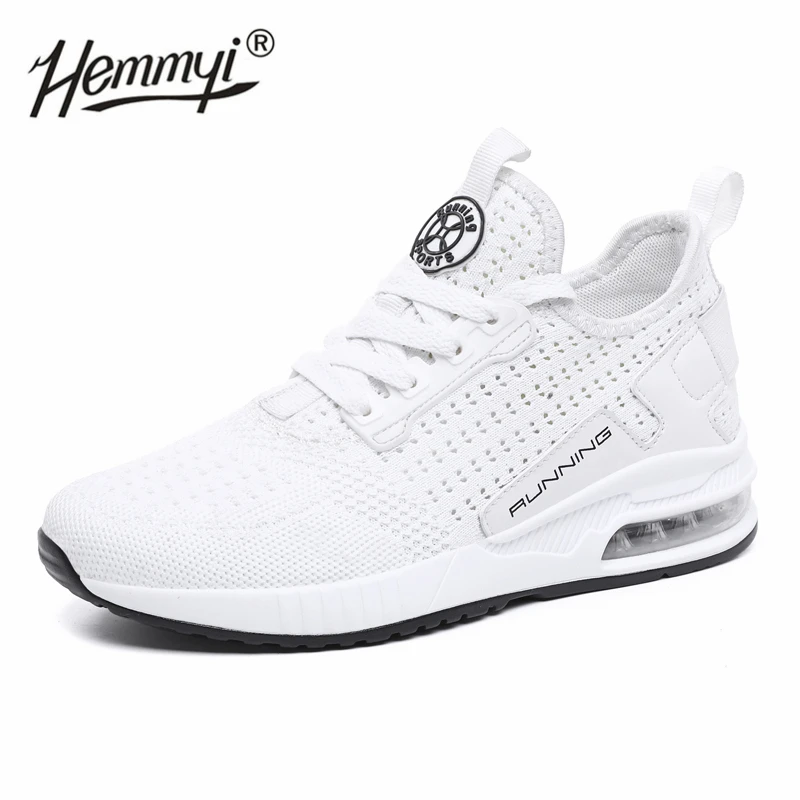 Белый Новинка года; кроссовки унисекс для мужчин и женщин; tenis feminino; удобная повседневная обувь на платформе; светильник; Basket Femme; кроссовки на массивном каблуке; размеры 36-45 - Цвет: Белый