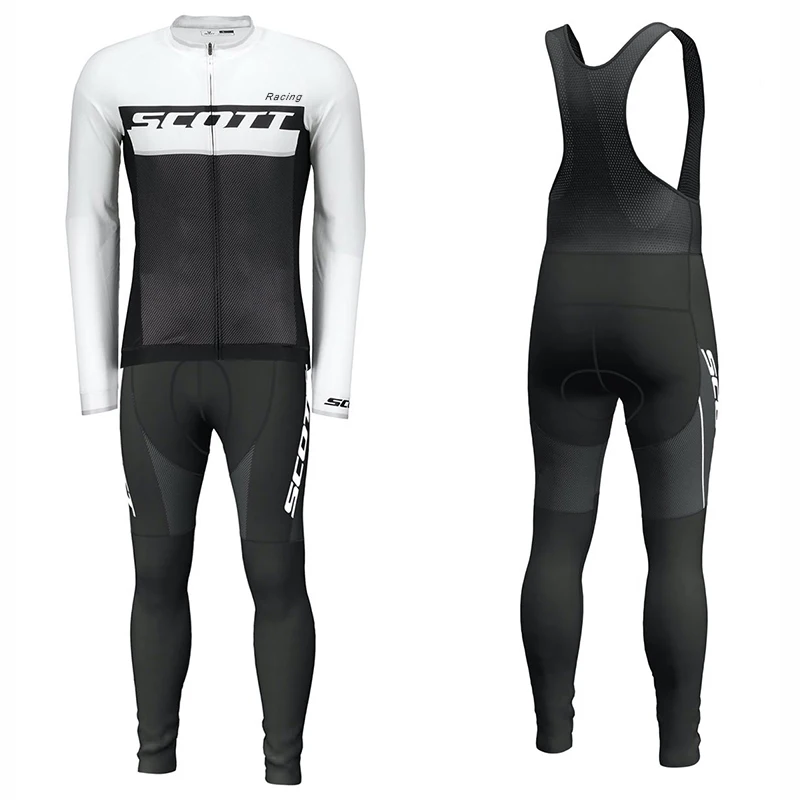 

Мужская длинная дышащая веломайка Скотт из горного велосипеда, мужской костюм с длинными рукавами, длинная веломайка