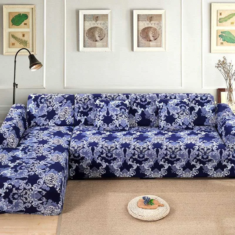 1/2piece Sofa Cover Elastic Couch for Living Room Please Order 2Pieces if is L-shaped Corner Chaise Longue | Дом и сад
