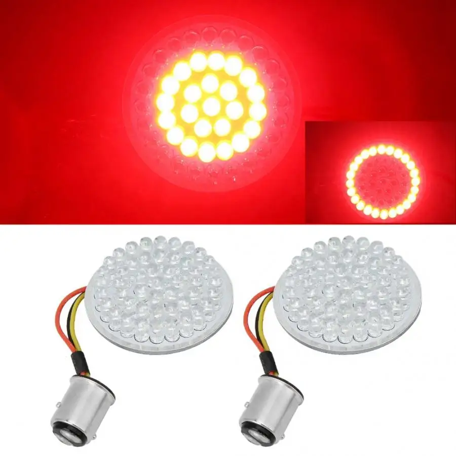 1 пара пуля стиль задний светодиодный стоп сигнал комплект сигнала поворота с 1157