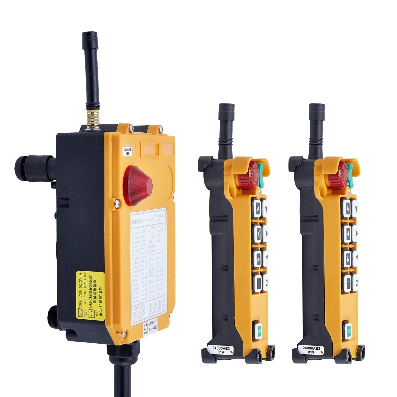 UTING TELE control F24 8S Control ler (2 передатчика + 1 приемник) Промышленное беспроводное радио 8