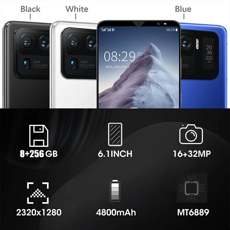 

M12pro, 6,1 , 8 + 256 , 6100