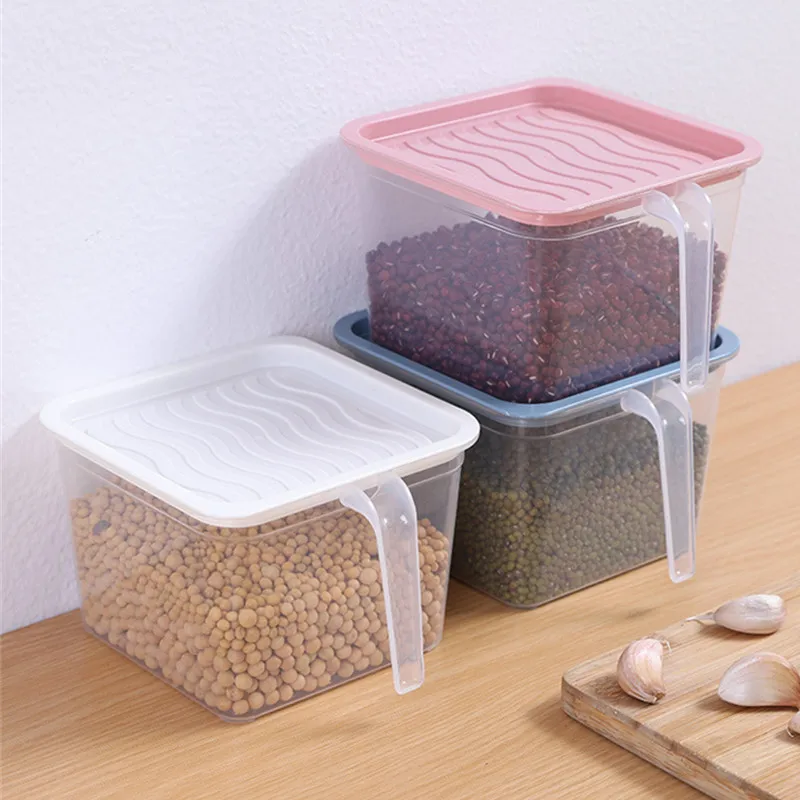 Кухонный ящик для хранения хлопьев коробка кухонный контейнер еды органайзер