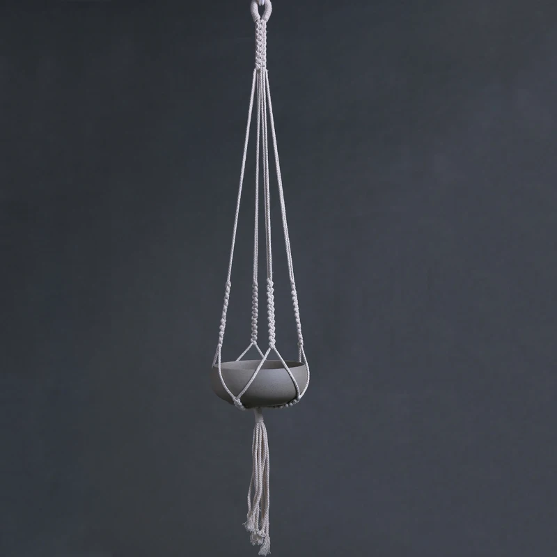 Новое поступление поднос для растений Подвеска из макраме горшок попробуйте