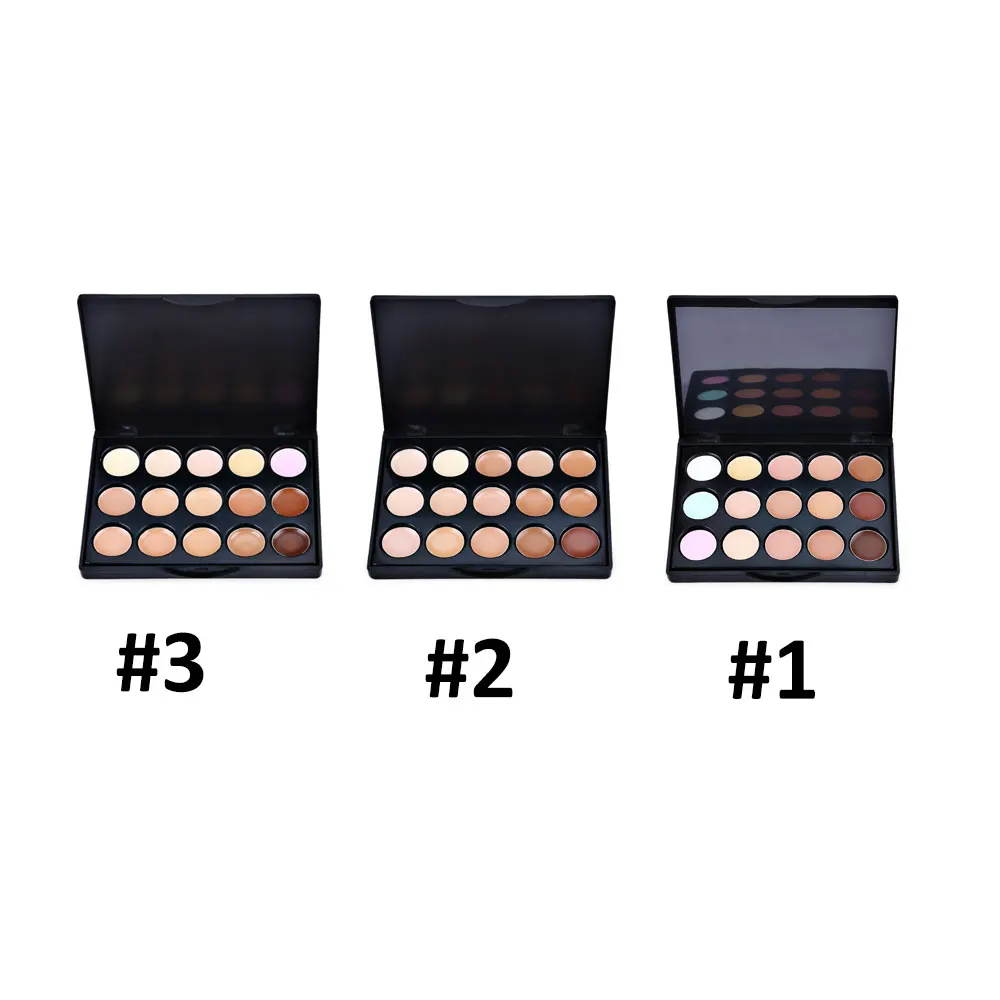 15 цветов мини консилер Маскировка лица крем контурная палитра Костюм Макияж глаз