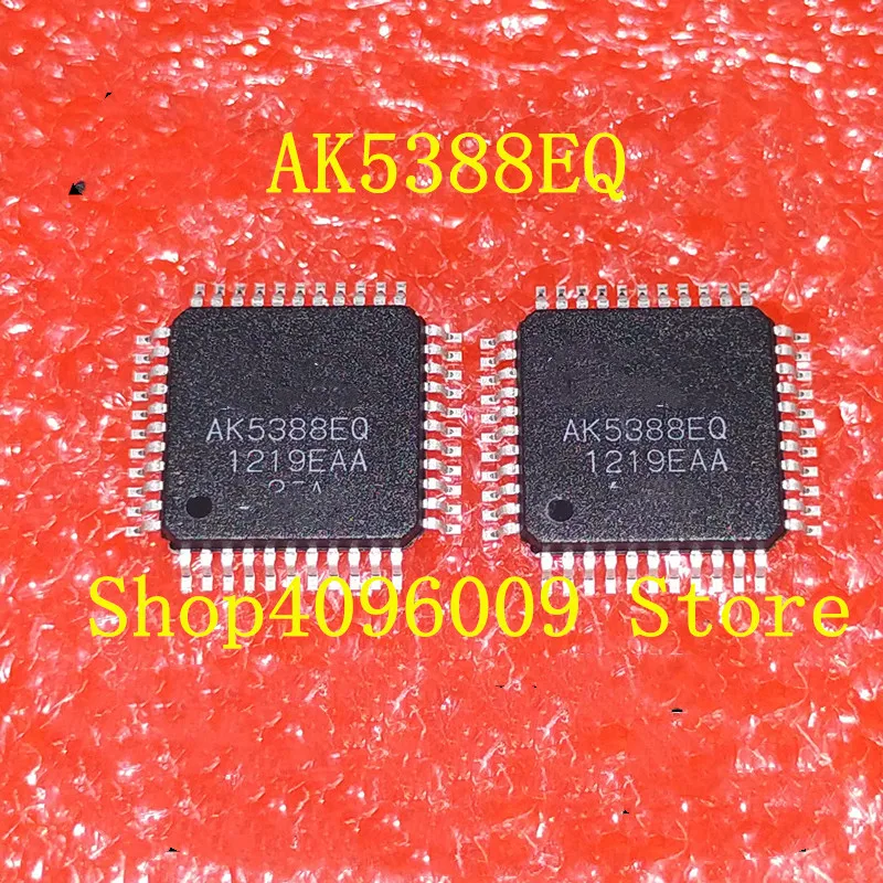 

1 PCS AK5388EQ AK5388 Lqfp-44 audio IC 24 bit 216khz 4 channel A / D