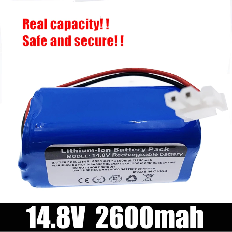 14 8 V 2600mAh 3200MAH аккумулятор замена для Ilife A6 V7 V7S Pro Роботизированная уборочная