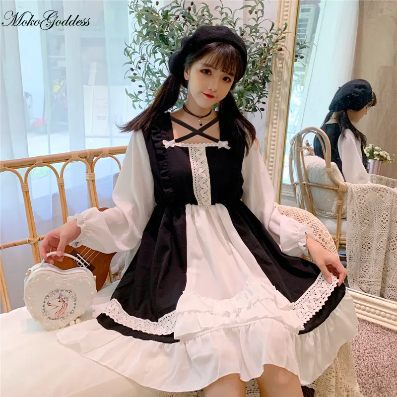 

Pink lolita dress vintage Sweet retro lacet victorian dress kawaii girl gothic lolita op palace sweet princess dress loli cos