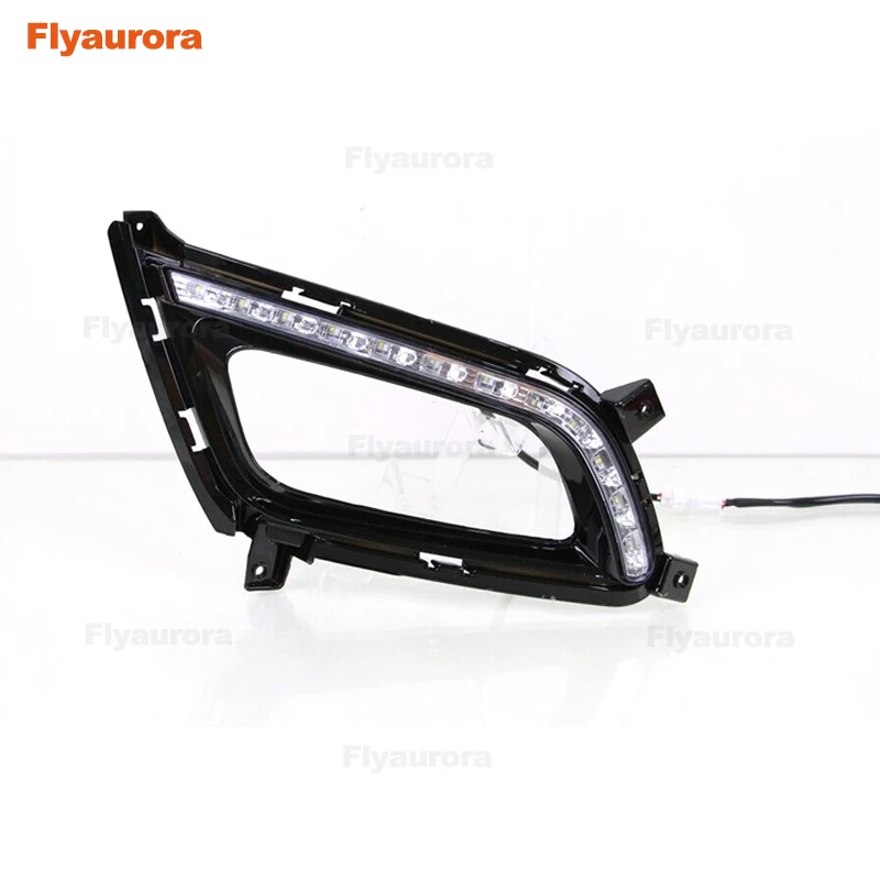 Стайлинг автомобиля светодиодные противотуманные фары Дневные ходосветильник