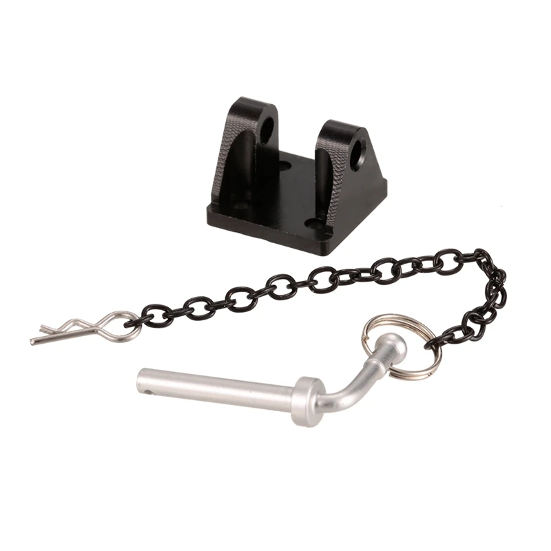 RC Crawler Tow Hook Metal Buckle Chain 1/10 Scale Trailer for SCX10 Car Remote Control Upgrade Part | Игрушки и хобби