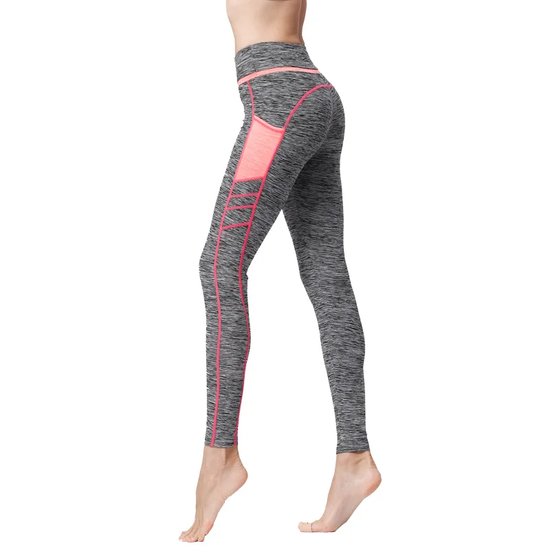 

Pants Yoga Leggings Capri Pant Leggings Sport Women Fitness Yoga Pants High Waist Legging Full Length Breathable NK6017