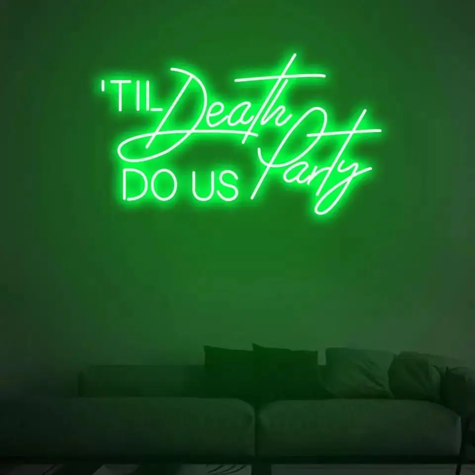 Custom LED Neon Sign Wall Decor For Home Bedroom Cafe Bar Wedding Party Neon Light Creative Gift