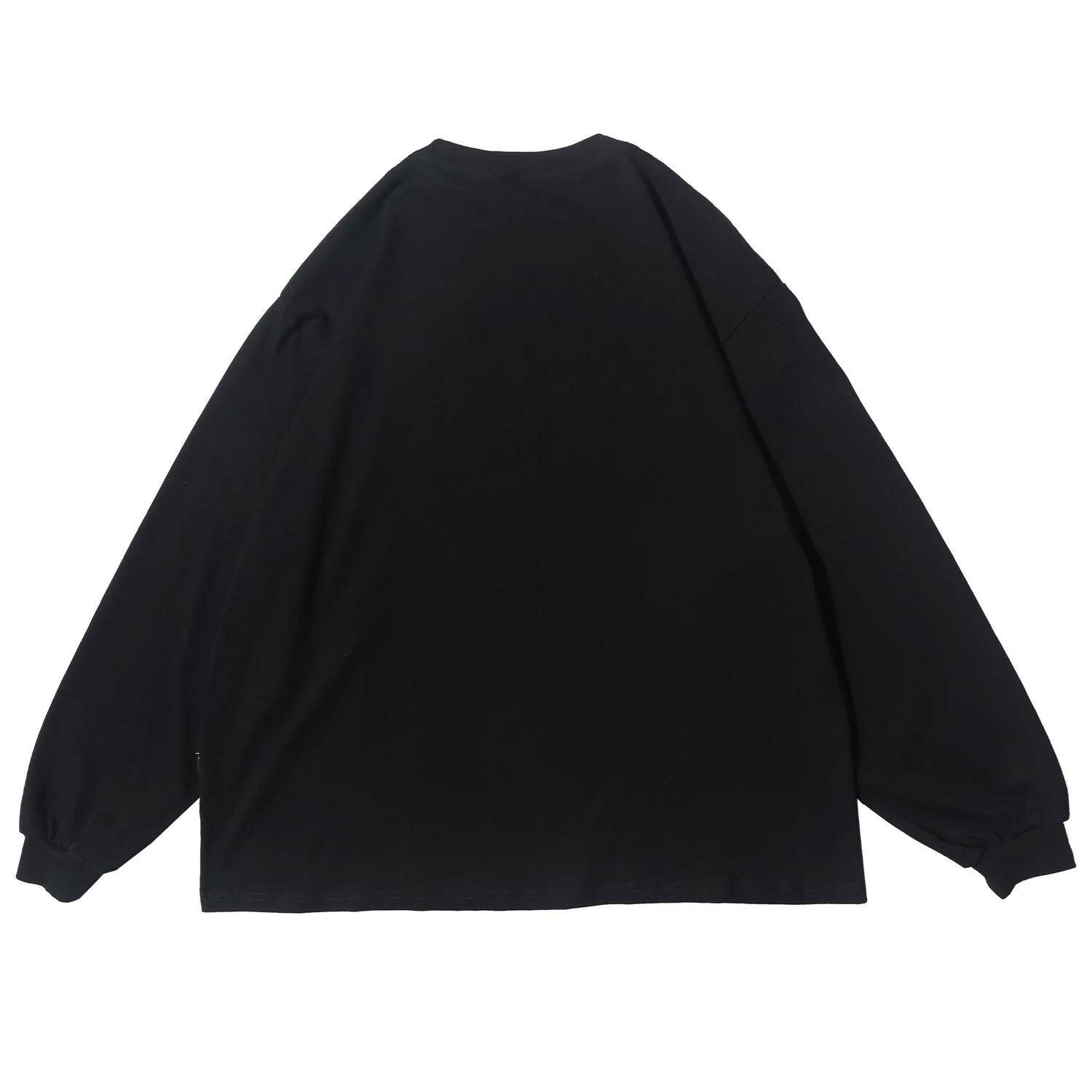 Мужской хлопковый свитшот с принтом дьявола и ангела Черный Повседневный