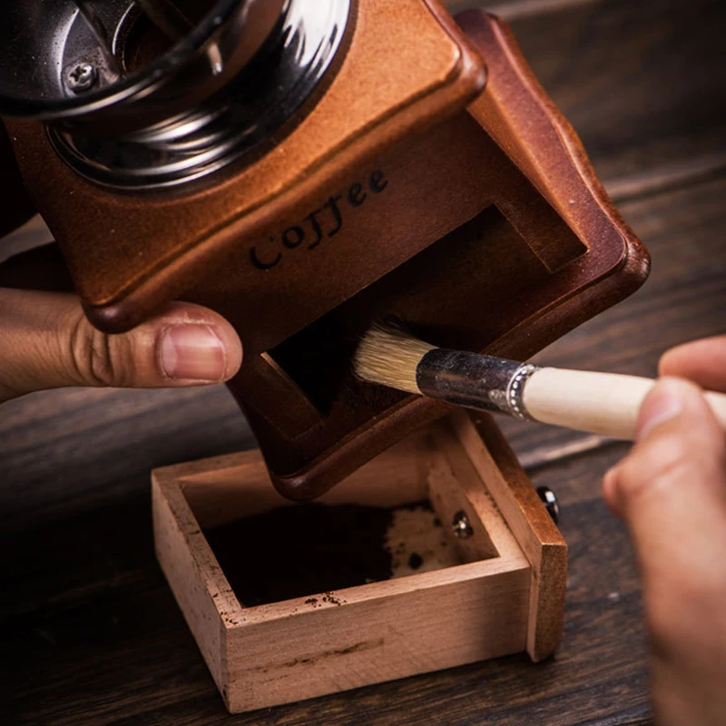 

4pcs Coffee Grinder Brush Cleaning Brush Espresso BrushAccessories For Bean Grain Coffee Tool