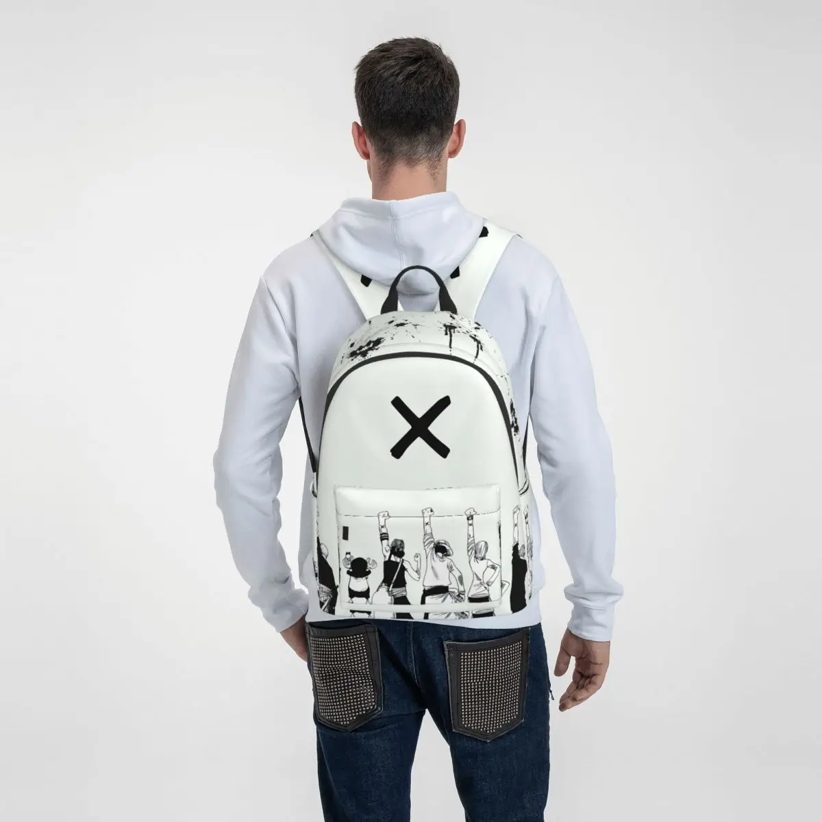 

Anime Cosplay Backpacks Team Straw Hat Pirates Backpacks Trending Bag Schoolbag for Man Woman