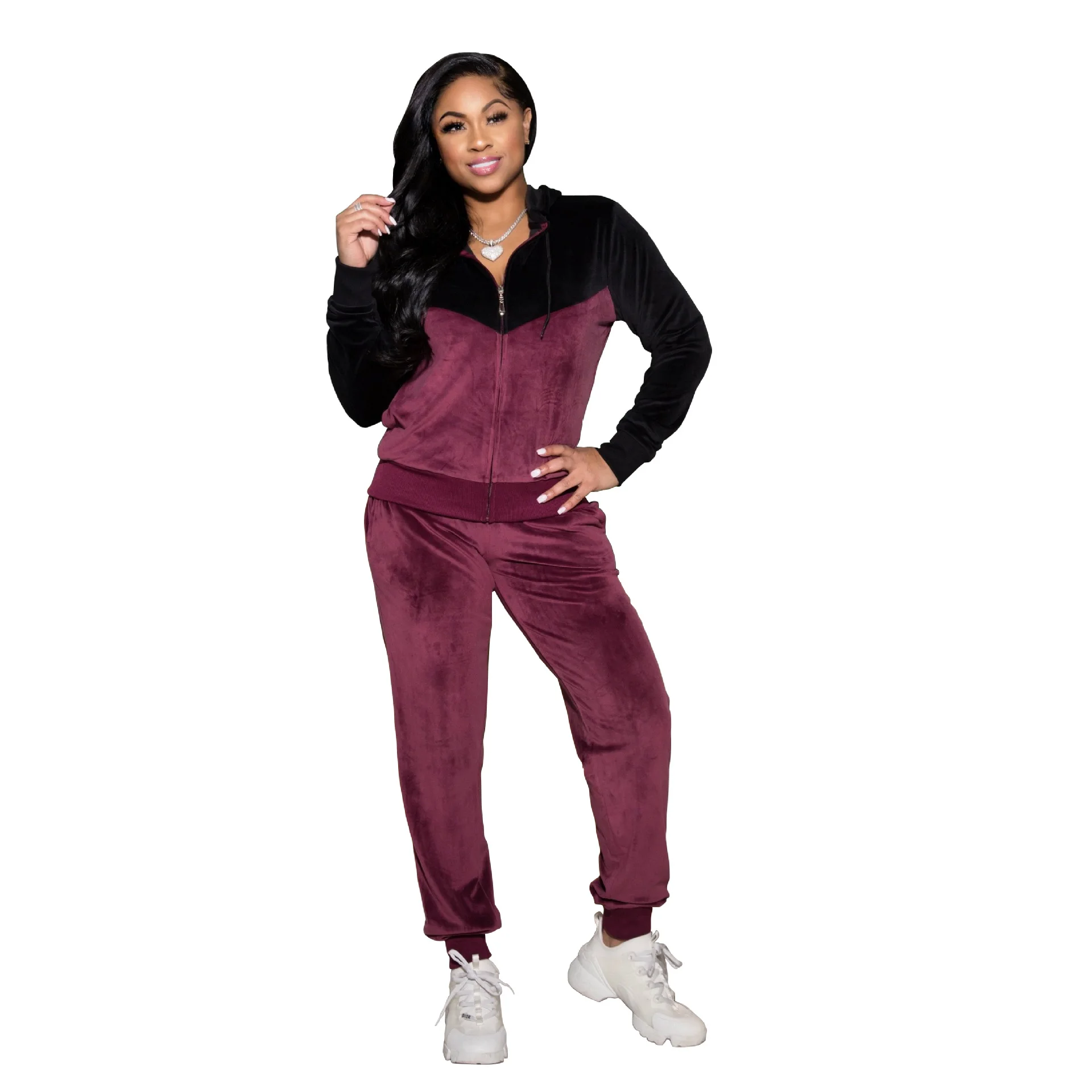 

Tracksuits Casual Two Piece Set Women Clothing O-neck Long Sleeve Coats Sweatshirts and Sweatpants Matching Fall 2022 Fitness
