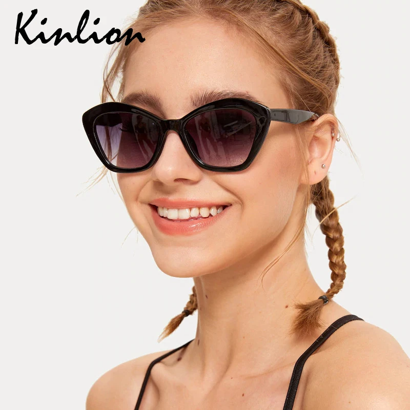 Солнцезащитные очки Kinlion кошачий глаз женские винтажные пикантные Роскошные