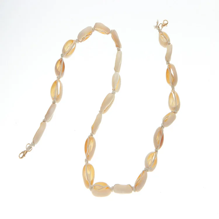 Цепочка Из натуральной ракушки для очков веревочные аксессуары оптовая продажа