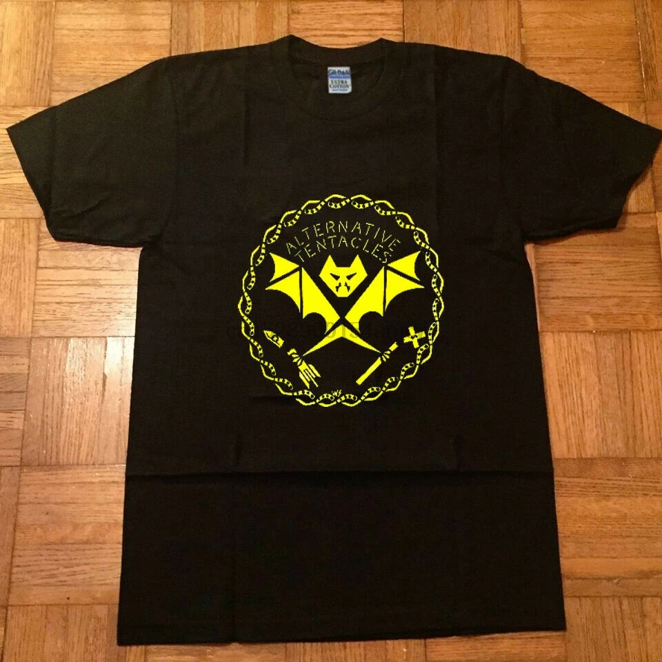 Редкий-винтажная альтернатива щупальца футболка в стиле панк-рок Алиса пончик